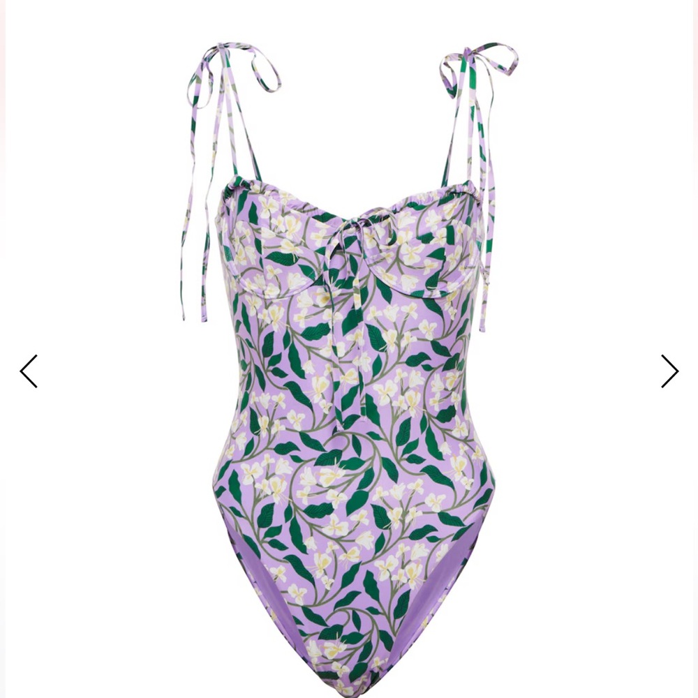 Agua Bendita Ebano Floral Swimsuit